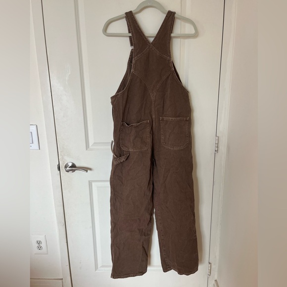 Lisa Says Gah brown Women's Jeans Overalls - Picture 3 of 8